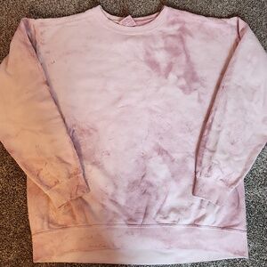 Comfort Colors Splatter Dye Crewneck Sweatshirt - Size Large